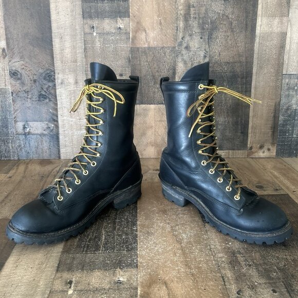 Whites Hathorn Explorer H7809 Logger Packer Plain Toe Work Boots Mens 12 D - Picture 8 of 12